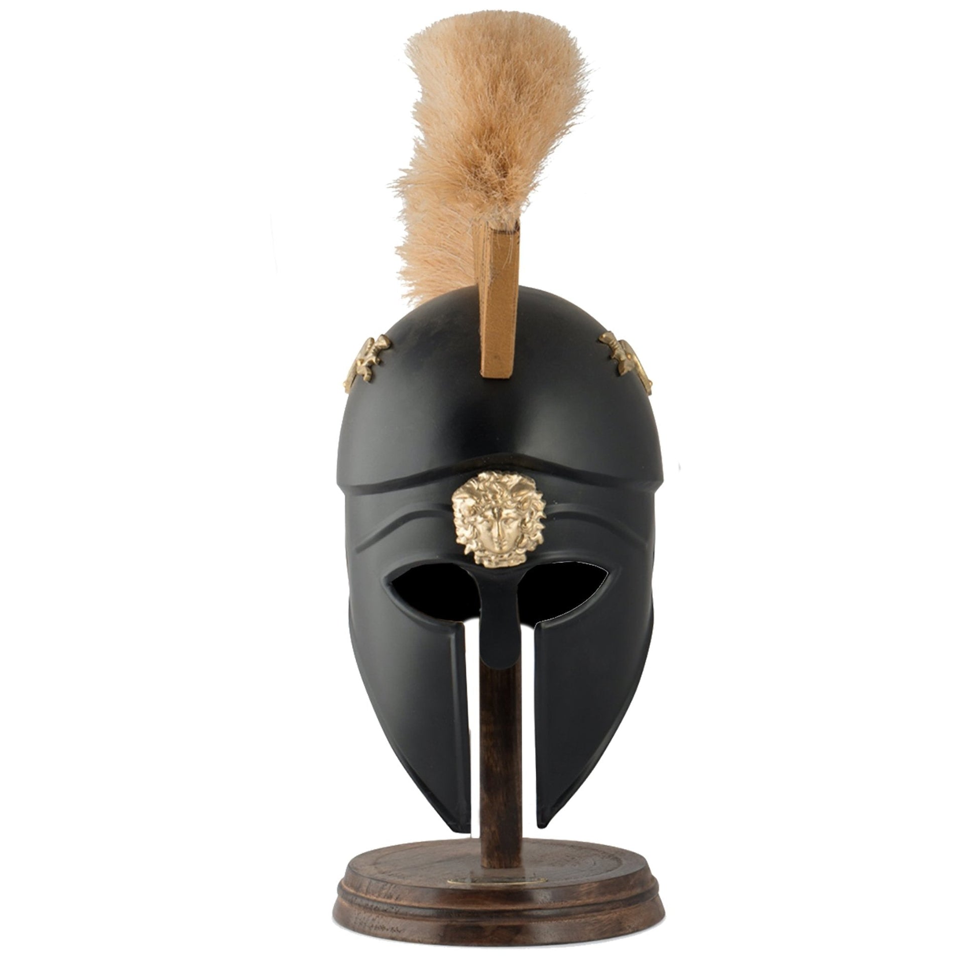 Corinthian Royal Guard Helmet - ( MH104 ) - Vintage World Australia - 5