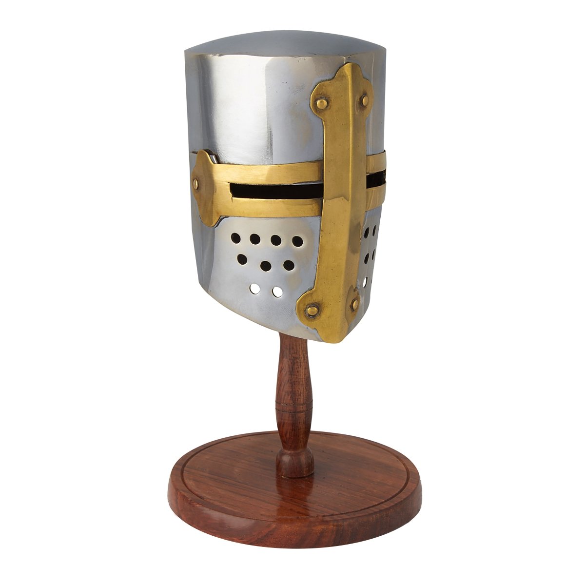 Miniature Medieval Knight Crusader Helmet - Vintage World Australia - 2