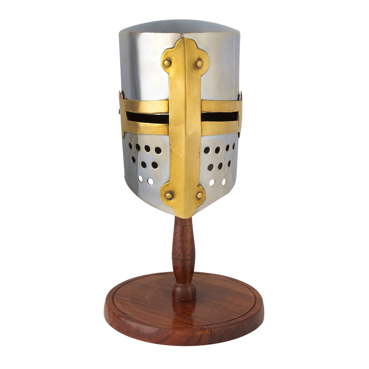 Miniature Medieval Knight Crusader Helmet - Vintage World Australia - 1