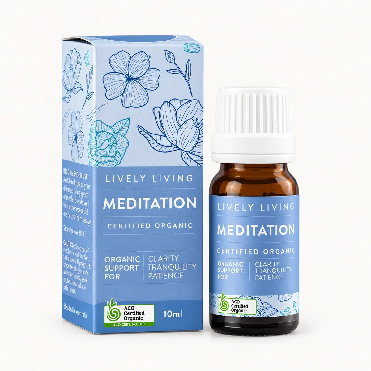 Lively Living // Meditation ACO Certified Organic Essential Oil // 10ml