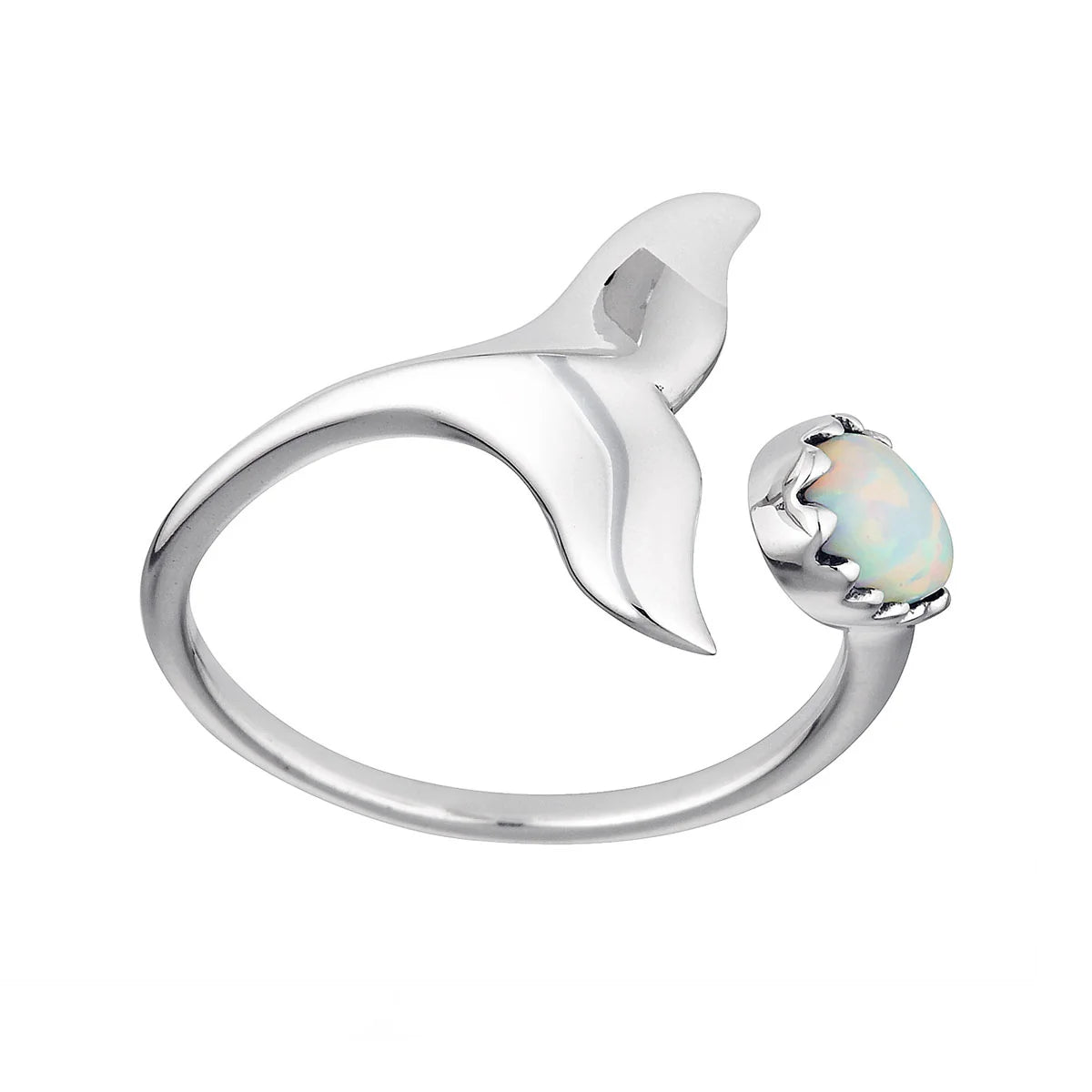 Ring // Whale Tail Opal // White