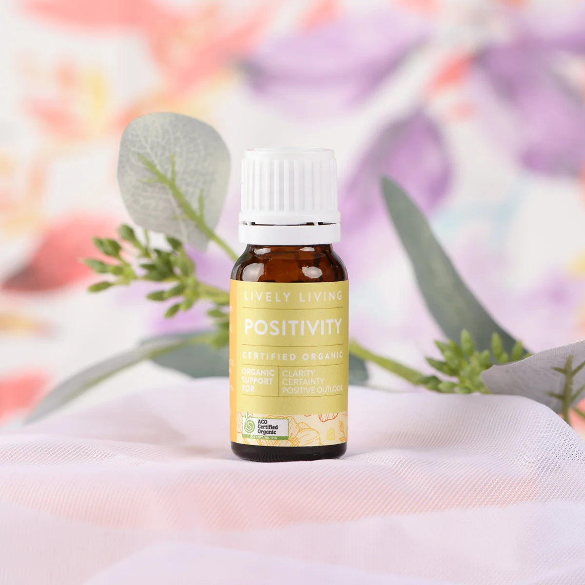 Lively Living // Positivity ACO Certified Organic Essential Oil // 10ml