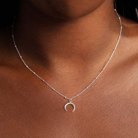 Necklace // Petite Moon Illusion