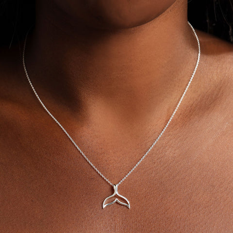 Necklace // Minke Whale Tail