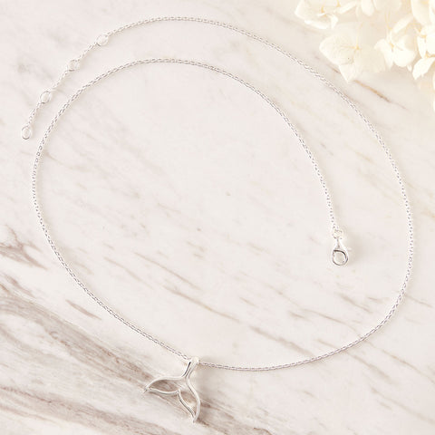 Necklace // Minke Whale Tail