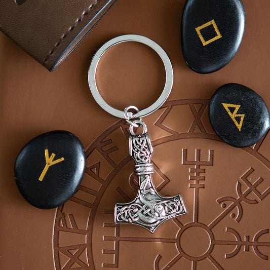 Viking // Keyring // Mjolnir Hammer