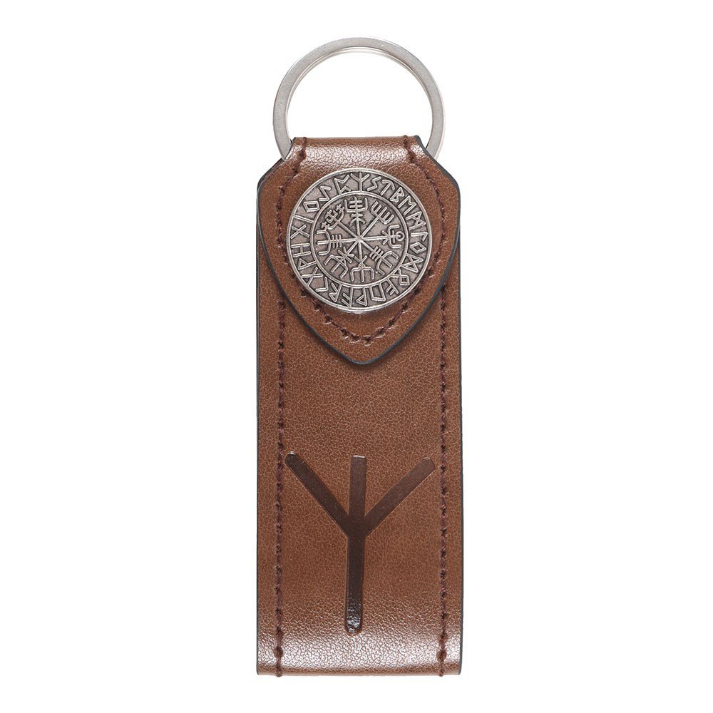 Viking // Keyring // Protection Rune Faux Leather