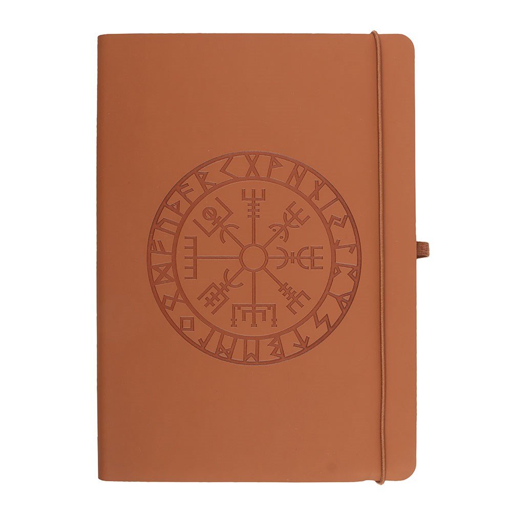 Viking // Journal with Pen // Faux Leather A5 Compass