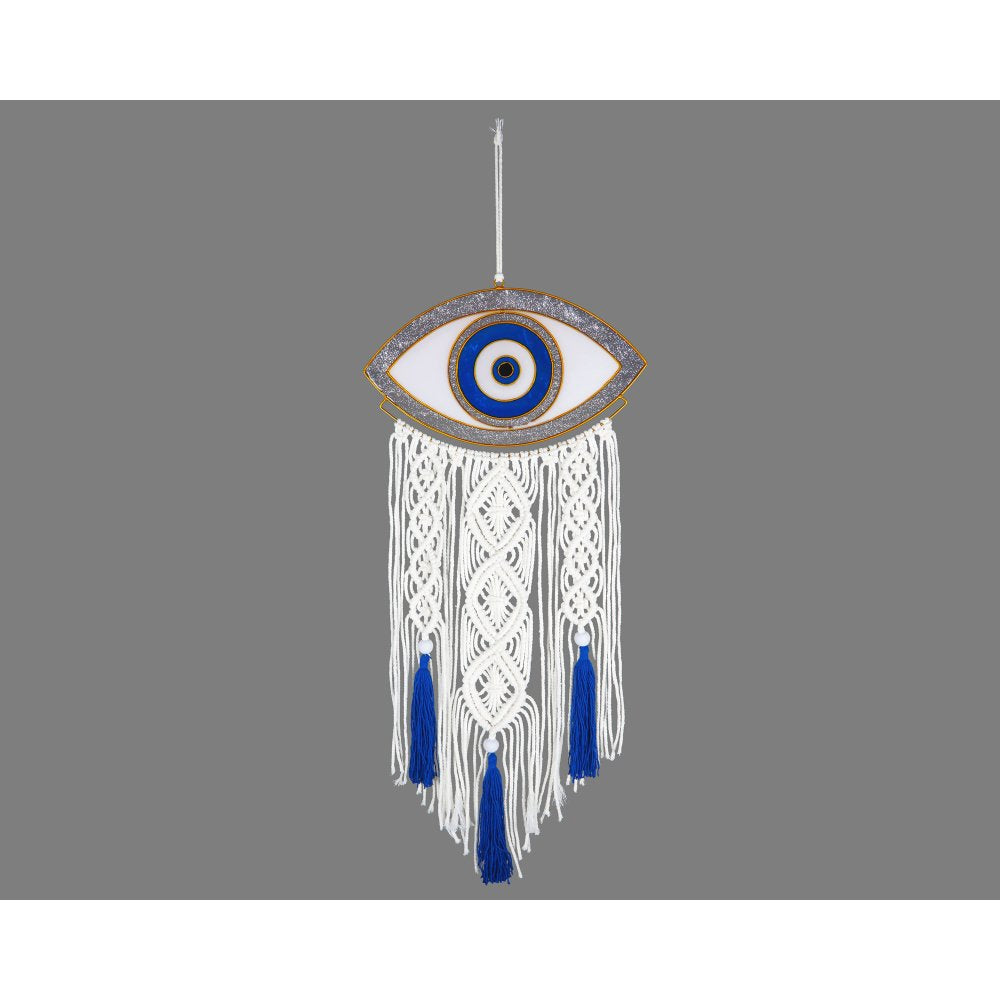 Hanging // Macrame Evil Eye Suncatcher