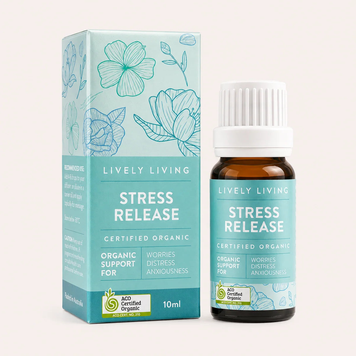 Lively Living // Stress Release ACO Certified Organic Essential Oil // 10ml