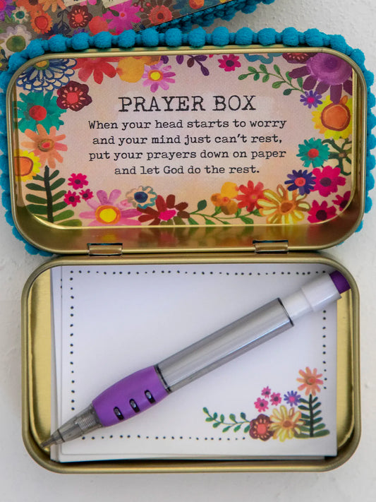 Tin Prayer Box // Don't Worry
