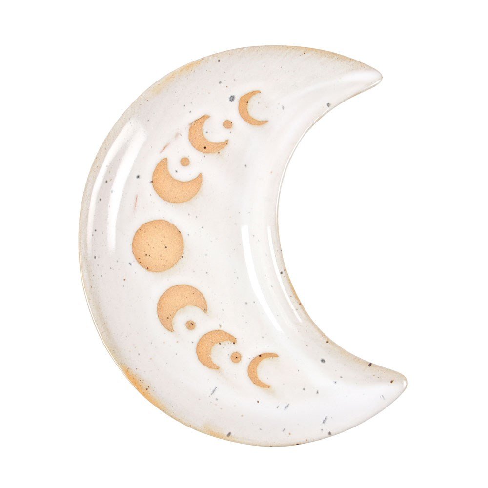 Trinket // Moon Phase Crescent Ceramic Tray // 12cm
