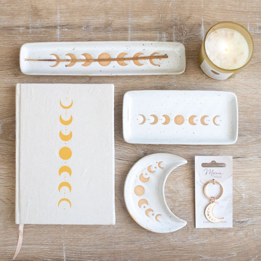 Trinket // Moon Phase Crescent Ceramic Tray // 12cm