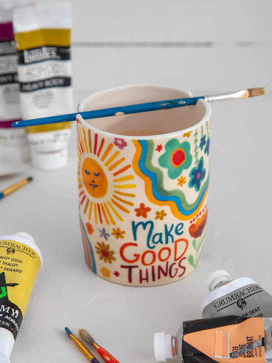 Ceramic Painter's Cup // Make Good Things