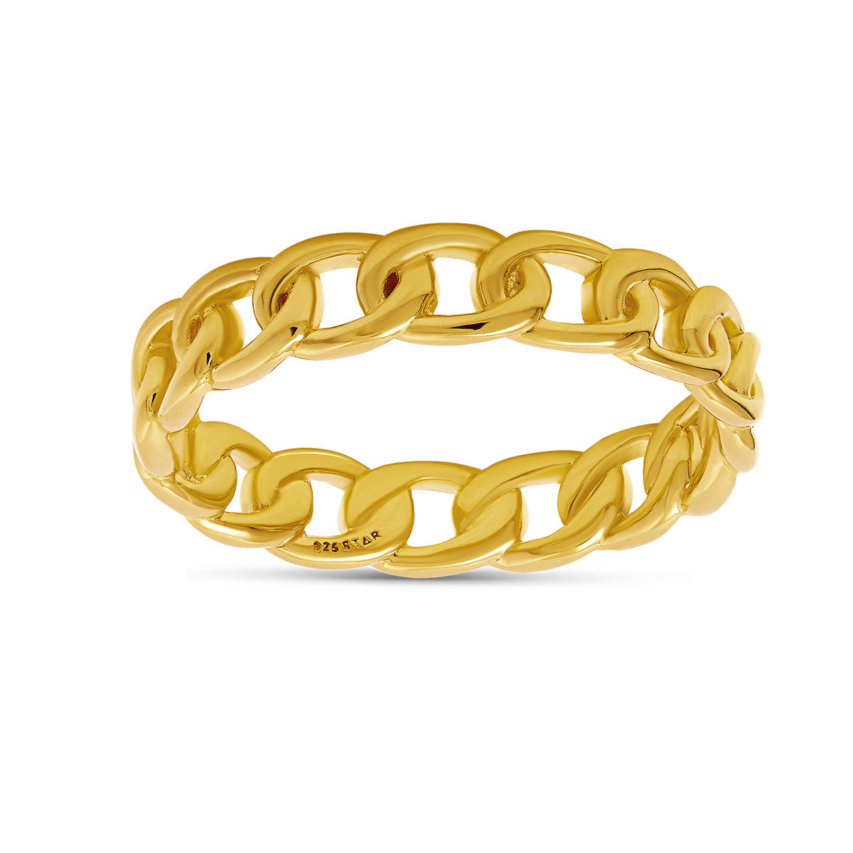 Chained Ring Gold