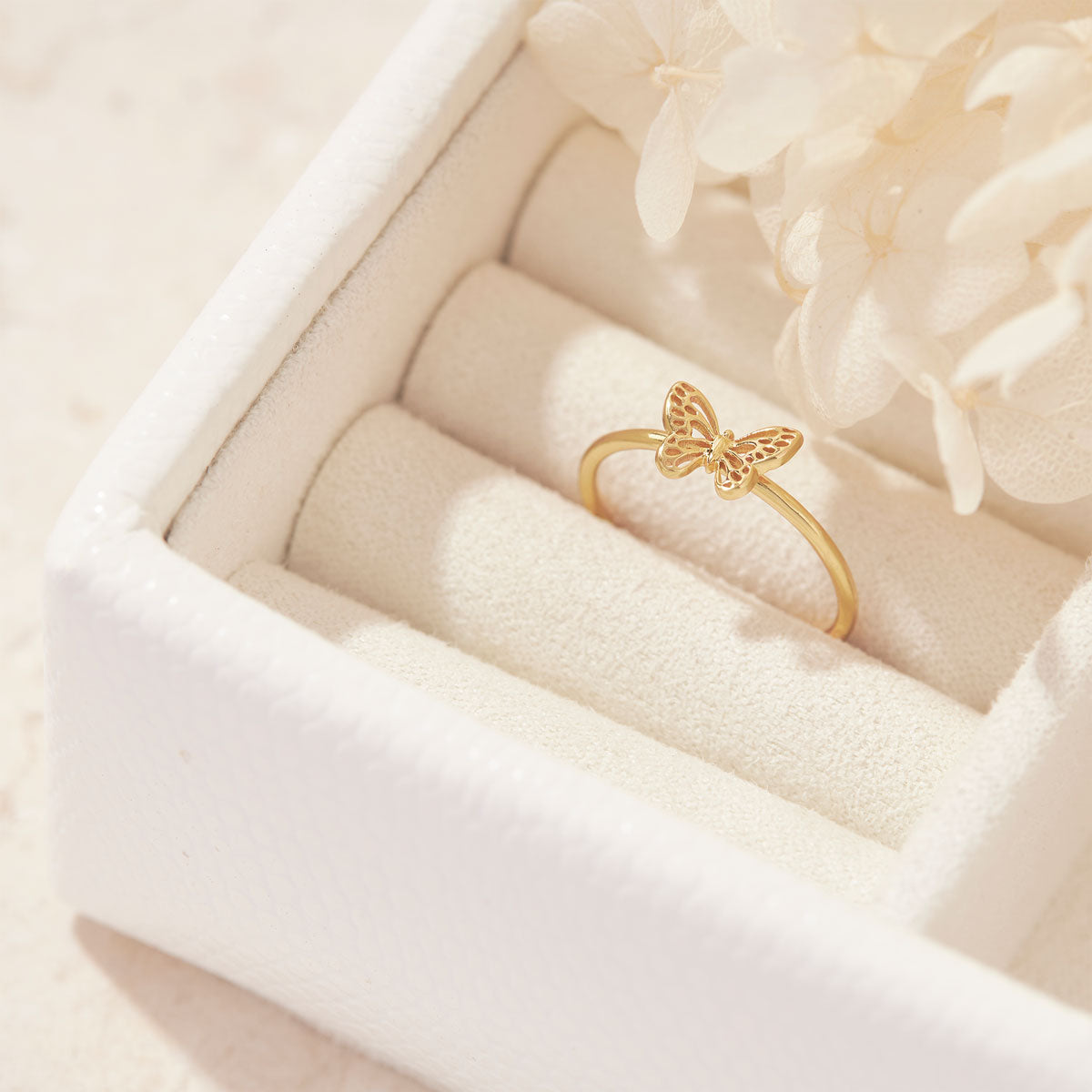 Butterfly Ring Gold