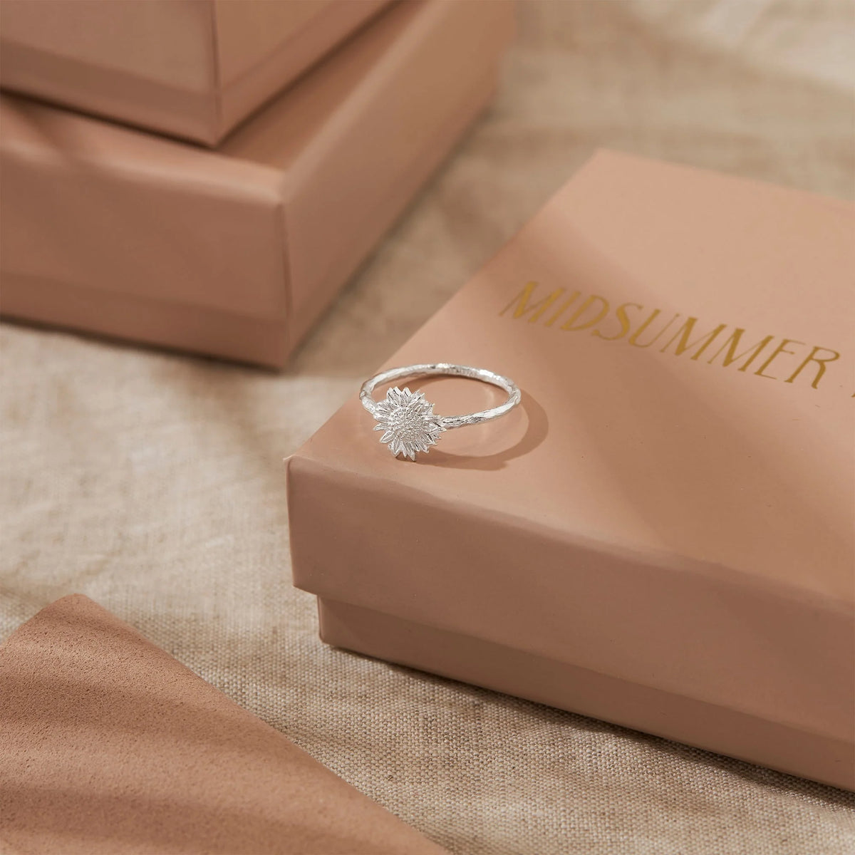 Ring // Wild Sunflower // Silver