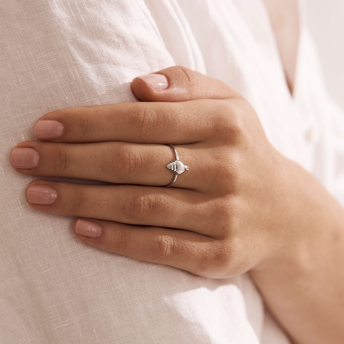 Conch Seashell Ring