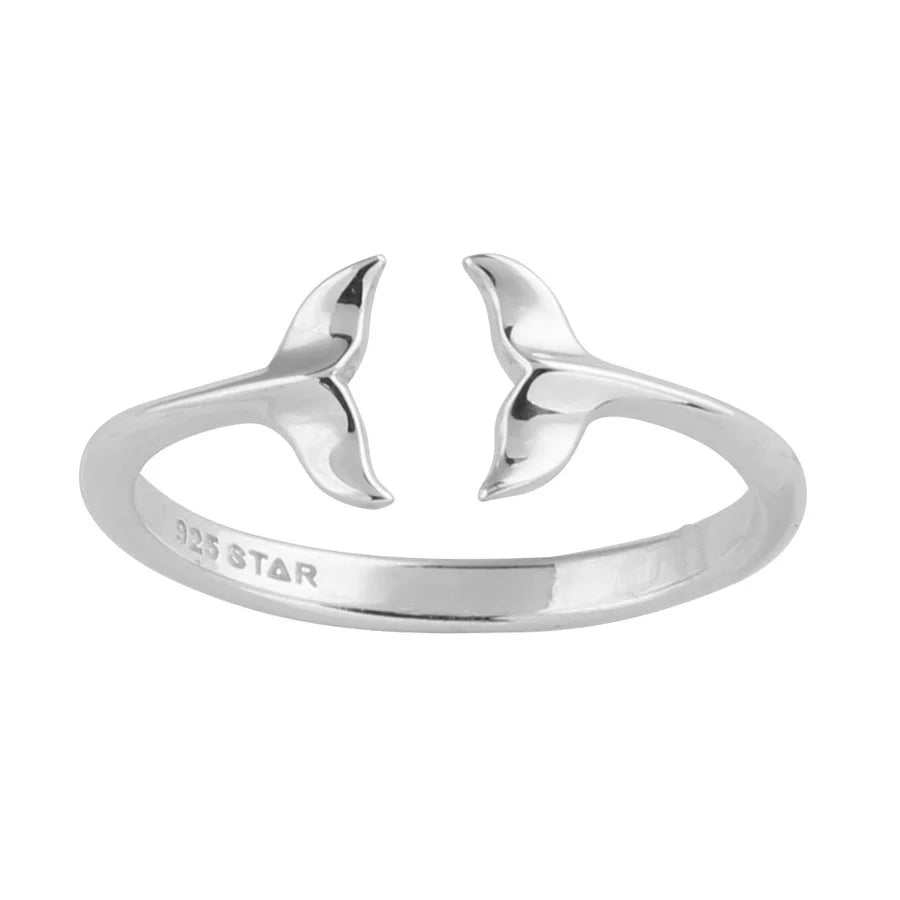Ring // Leaping Dolphins // Silver