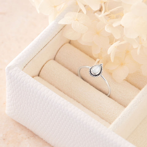 Luria Mother of Pearl Ring