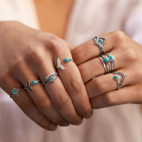 Beaded Archway Ring