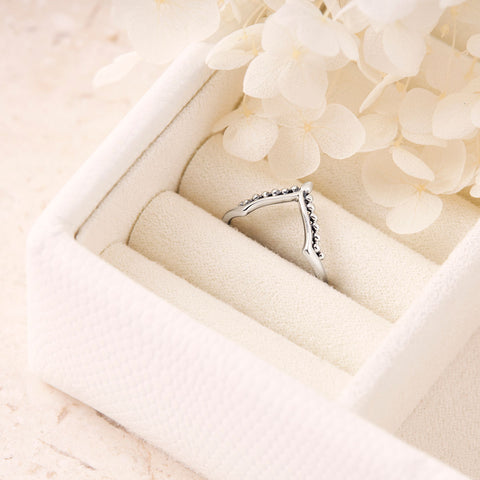 Beaded Archway Ring