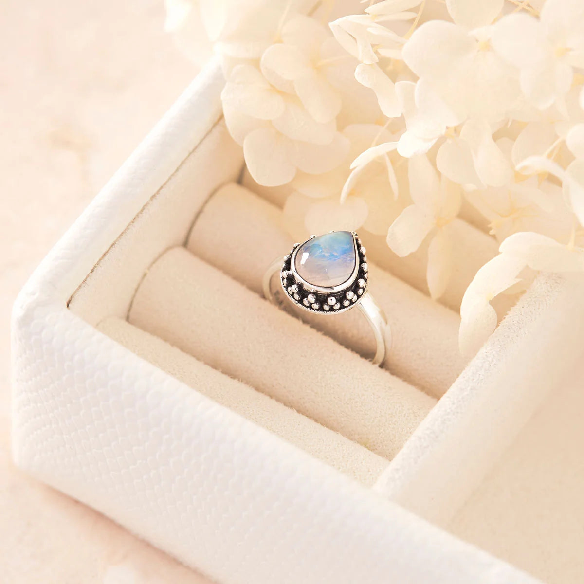 Ring // Empyrean Moonstone Ring // SIlver
