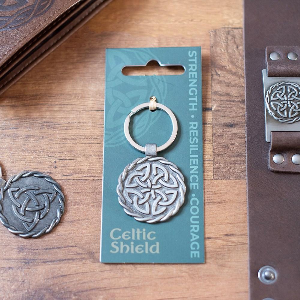 Celtic // Shield Knot Keyring