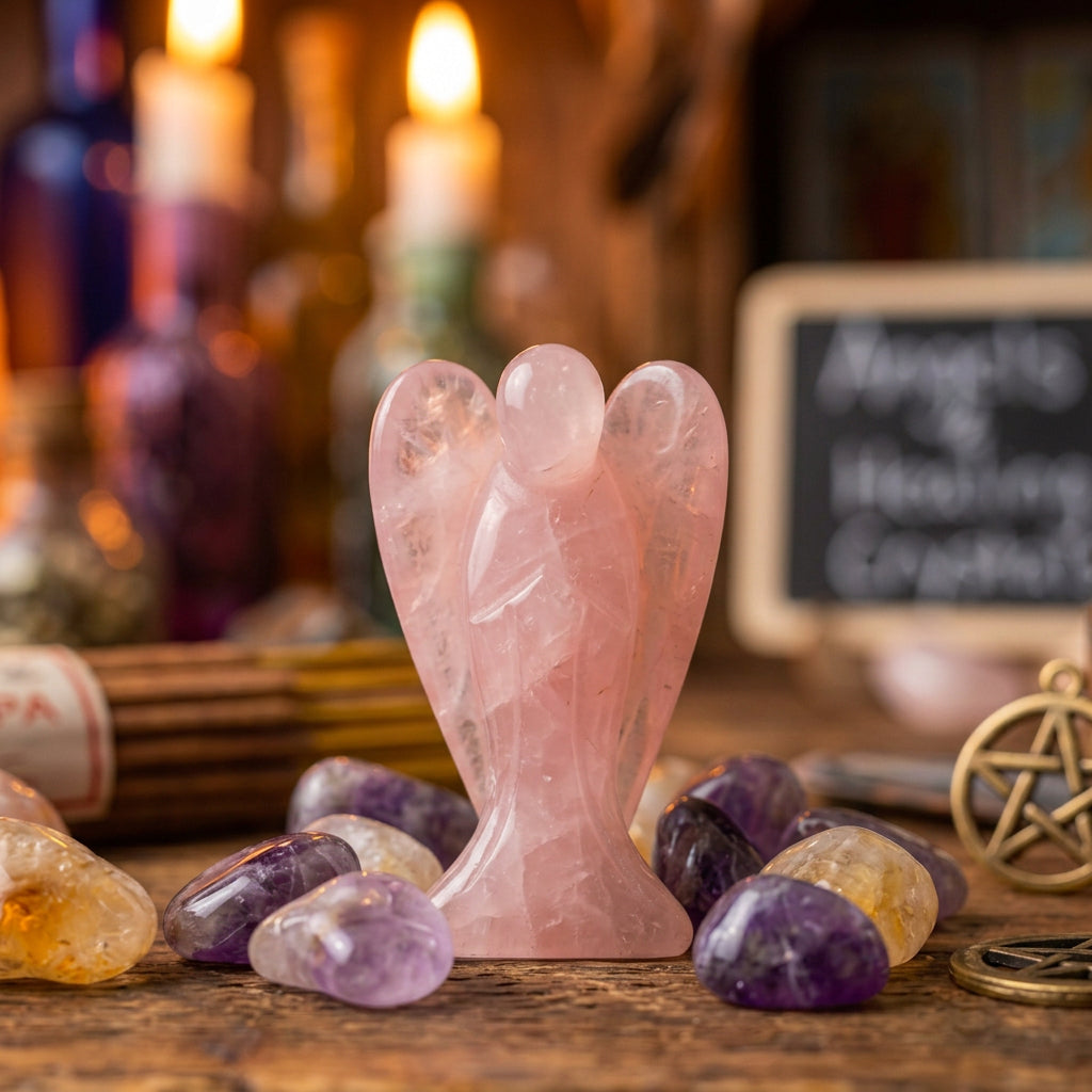 Crystal // Angel // Rose Quartz