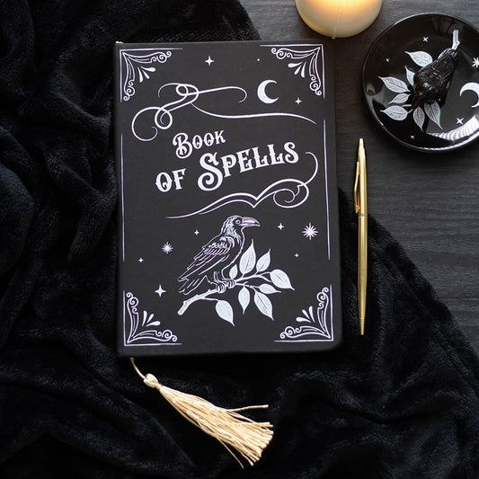 Notebook // Mystic Raven Book of Spells