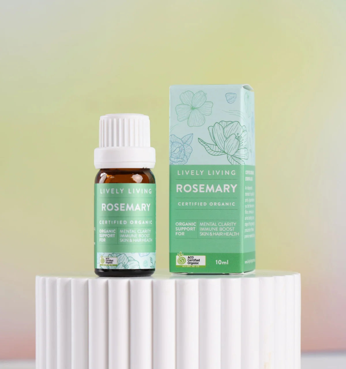 Lively Living // Rosemary ACO Certified Organic Essential Oil // 15ml