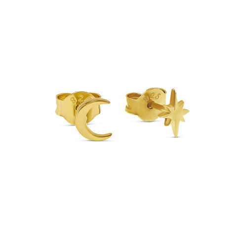 Studs // Night Glow // Gold