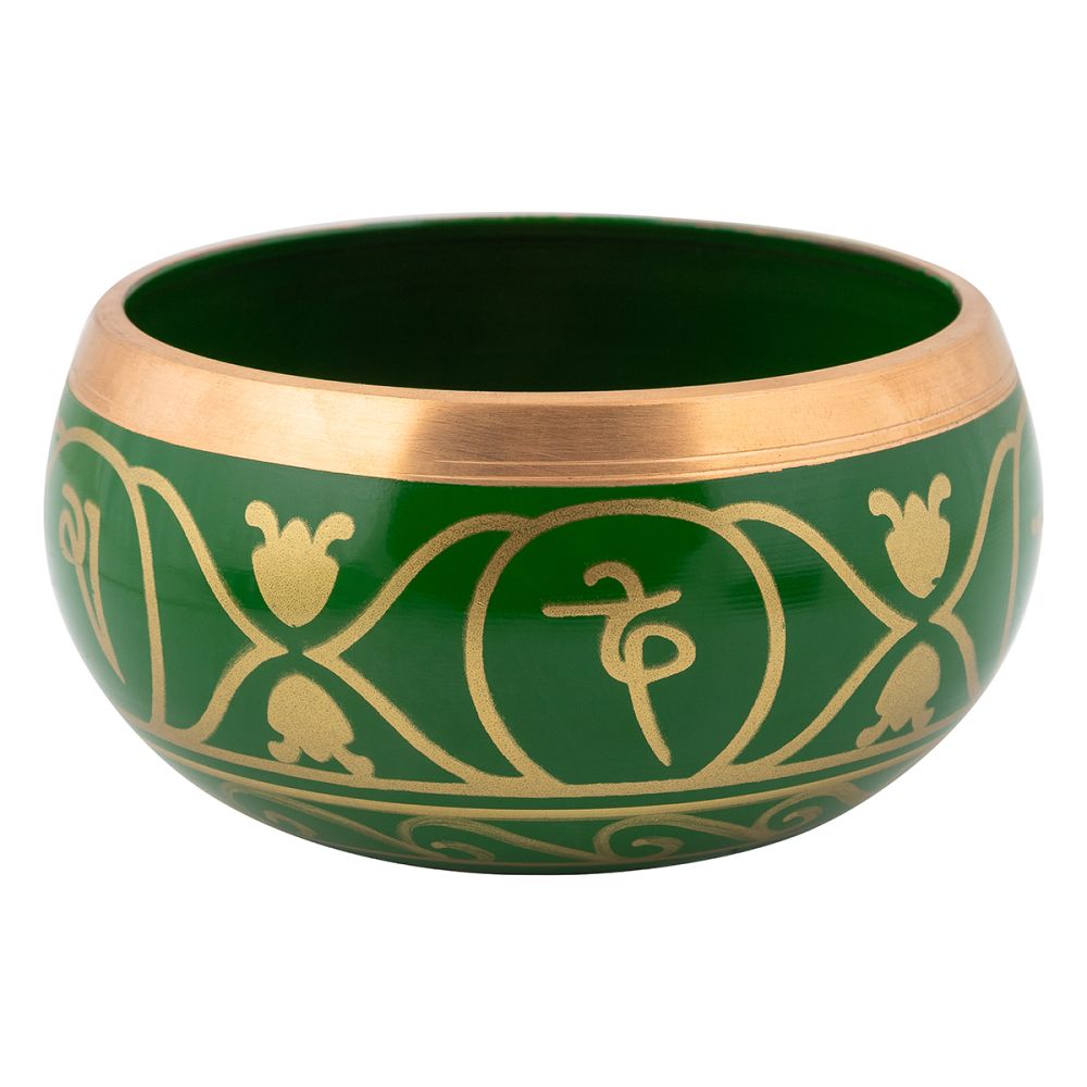 Singing Bowl // Green //5.5x10.5cm