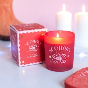 Candle // Zodiac Zest // Scorpio Candy Apple