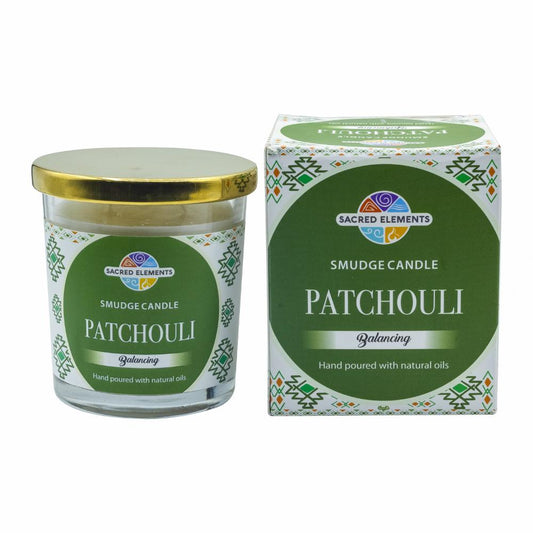 Smudge Candle // Sacred Elements // Patchouli