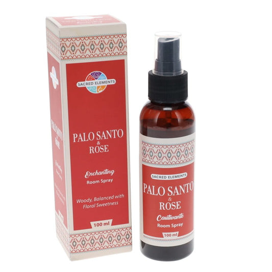 Sacred Elements // Palo Santo Rose Smudge Spray // 100ml