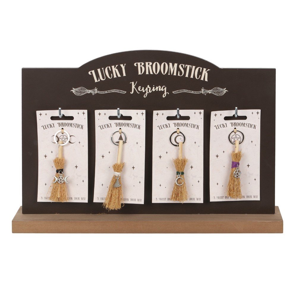 Keyring // Lucky Crystal Broomstick