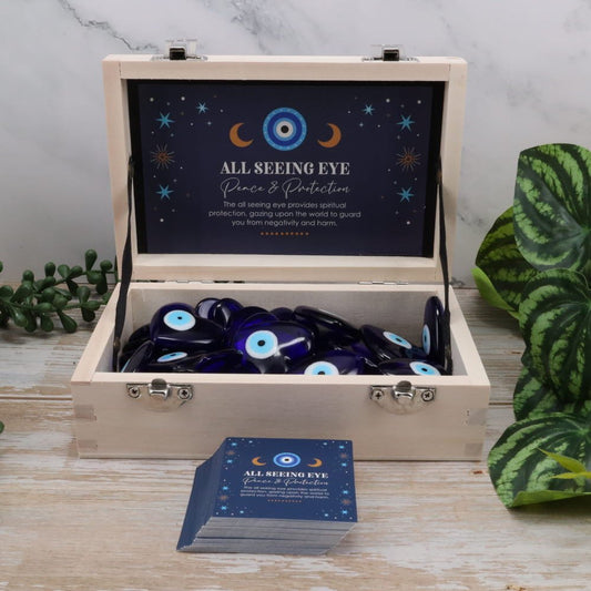 Glass Charm // All Seeing Eye