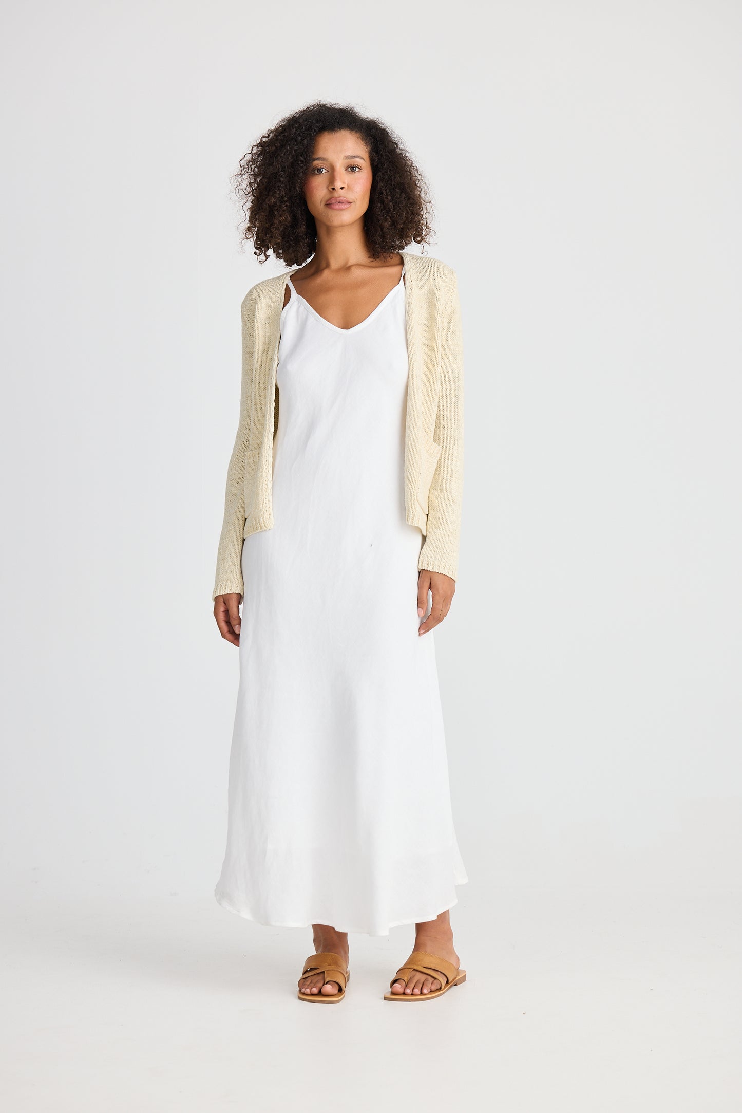 Saffron Cardi // Natural