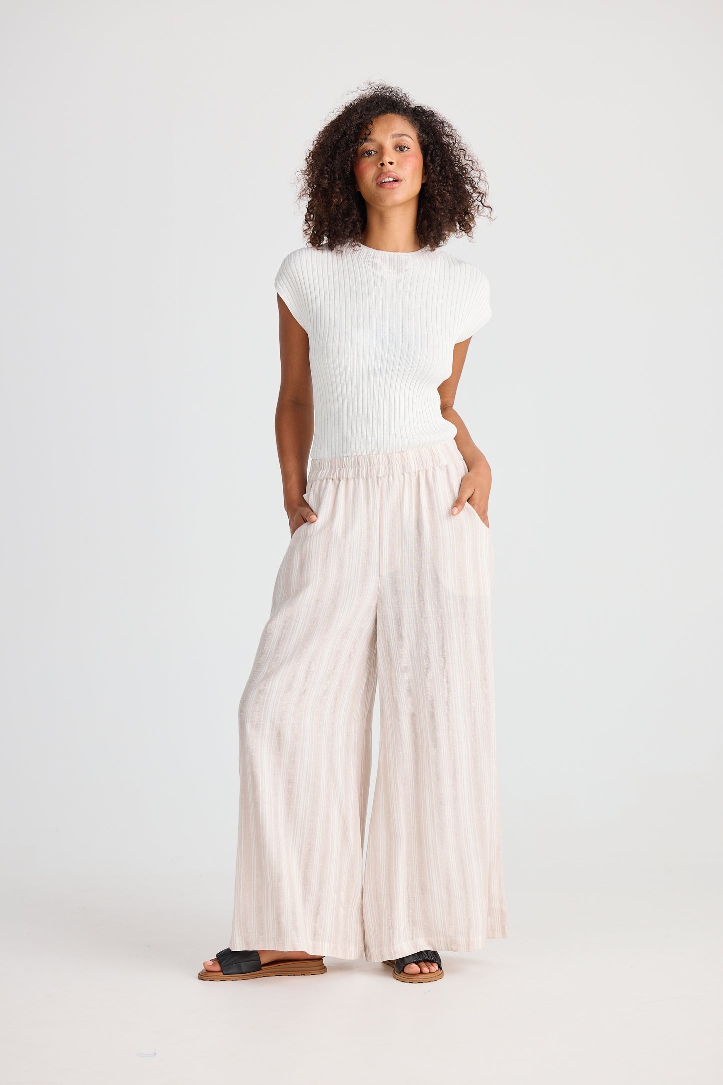 Positano Pant // Tuscan Stripe