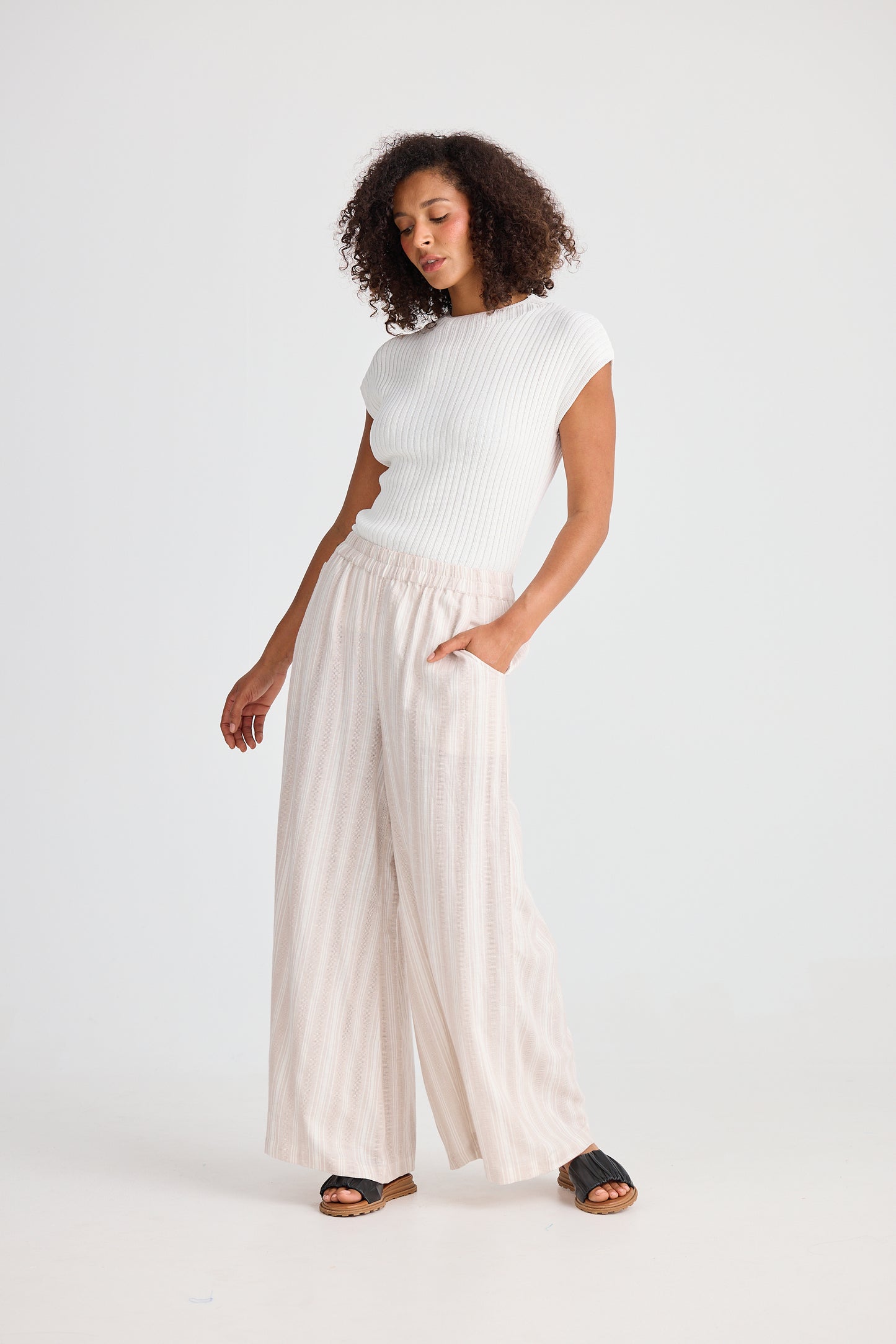 Positano Pant // Tuscan Stripe