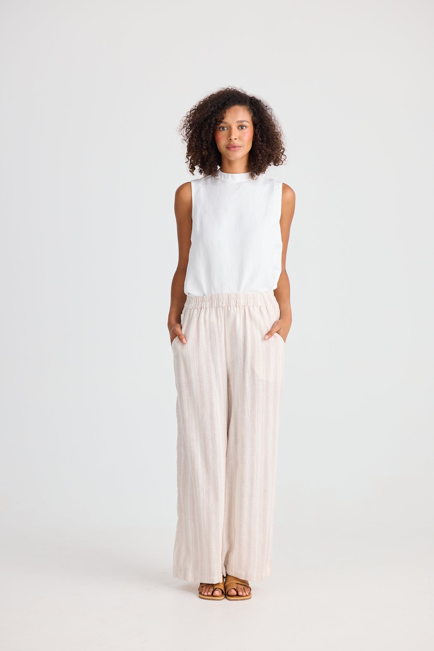 Positano Pant // Tuscan Stripe