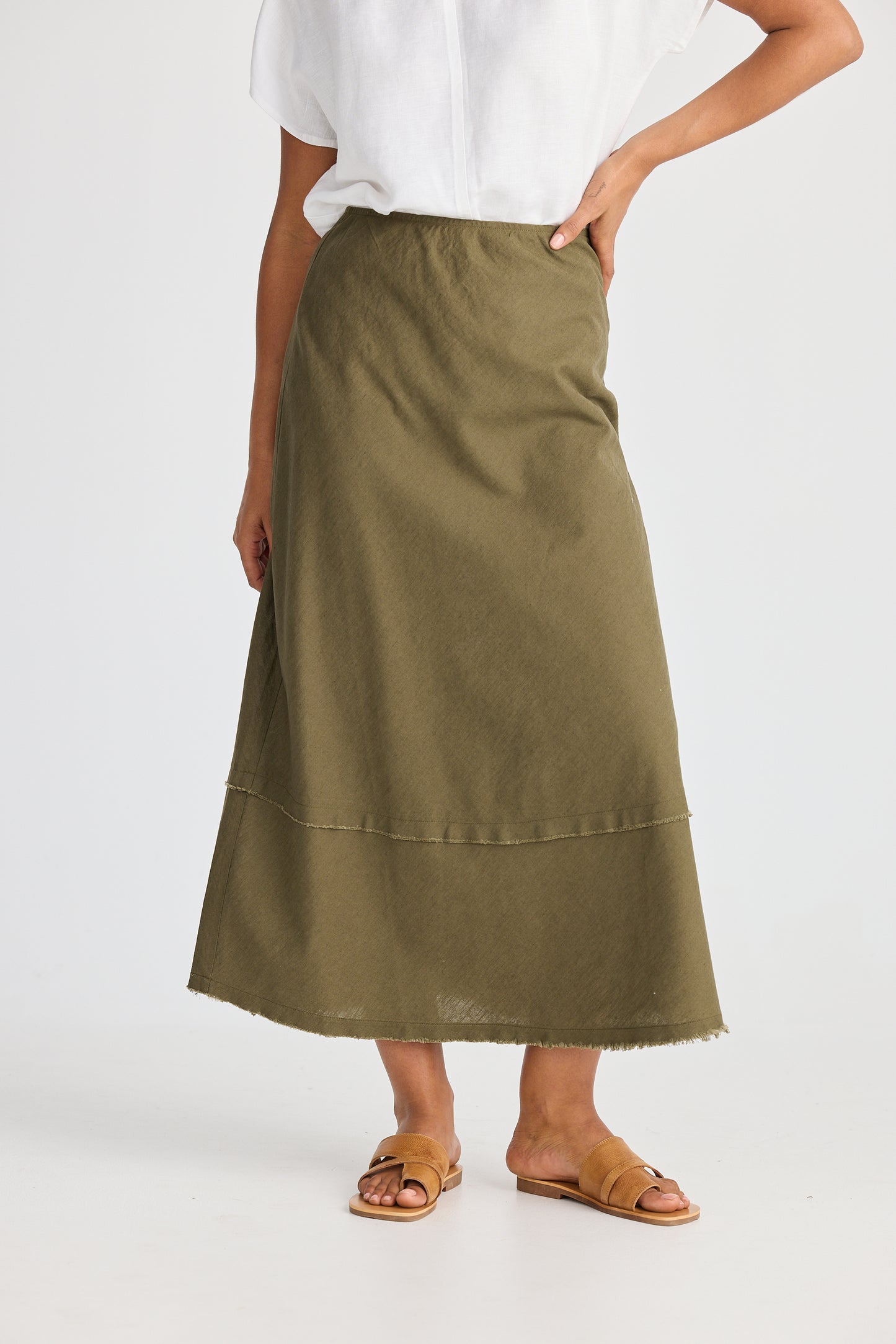 Pisa Skirt // Khaki