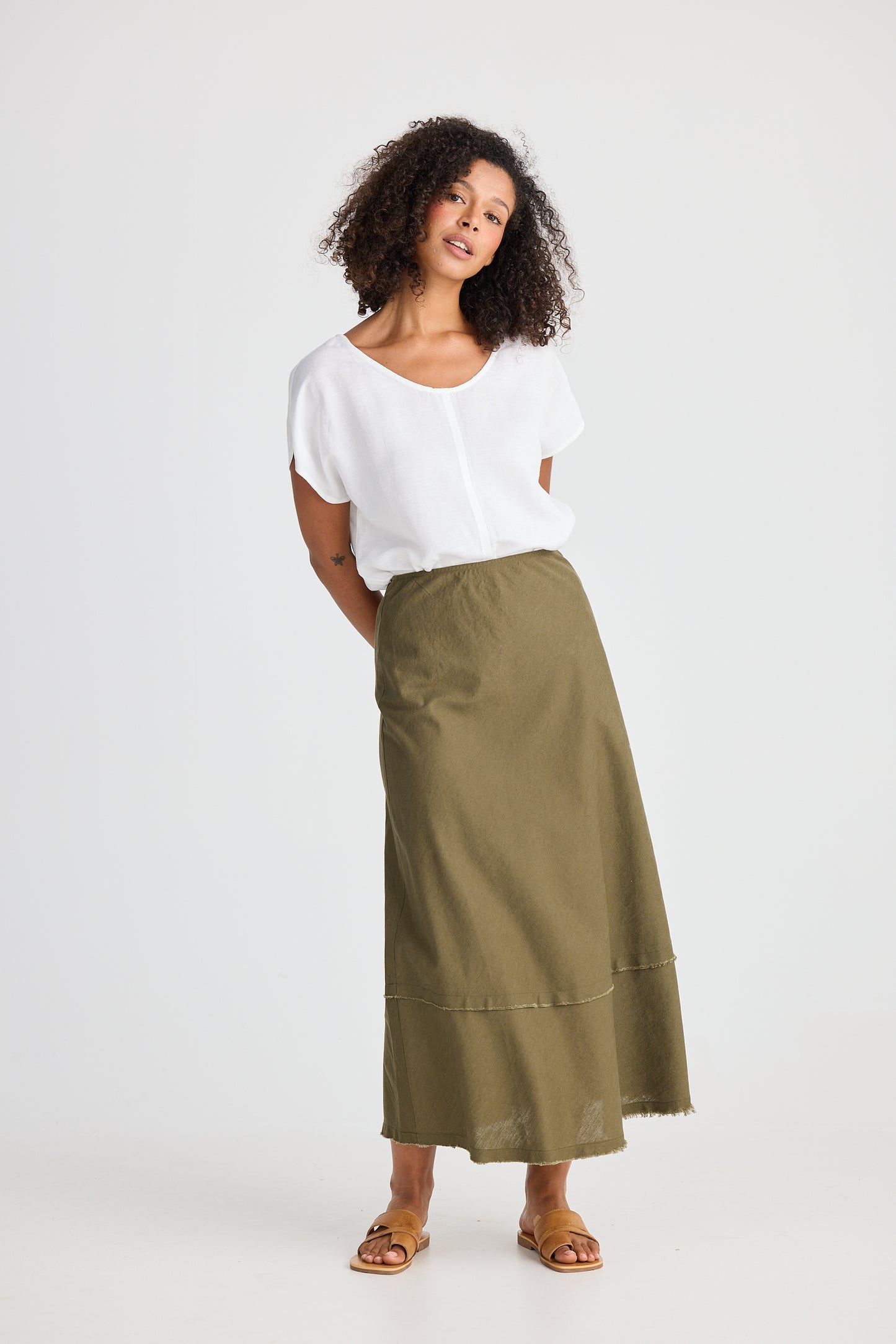 Pisa Skirt // Khaki