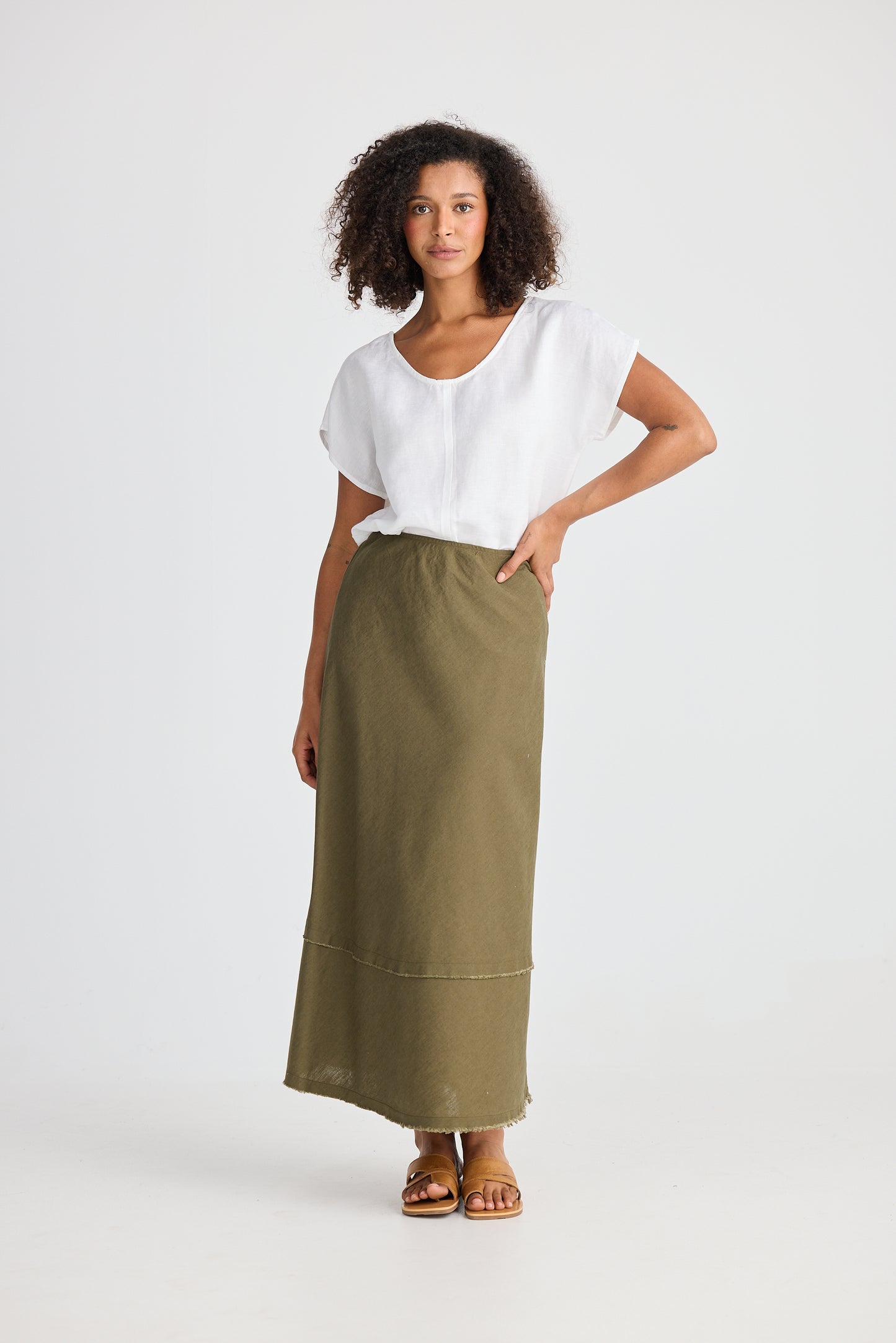 Pisa Skirt // Khaki