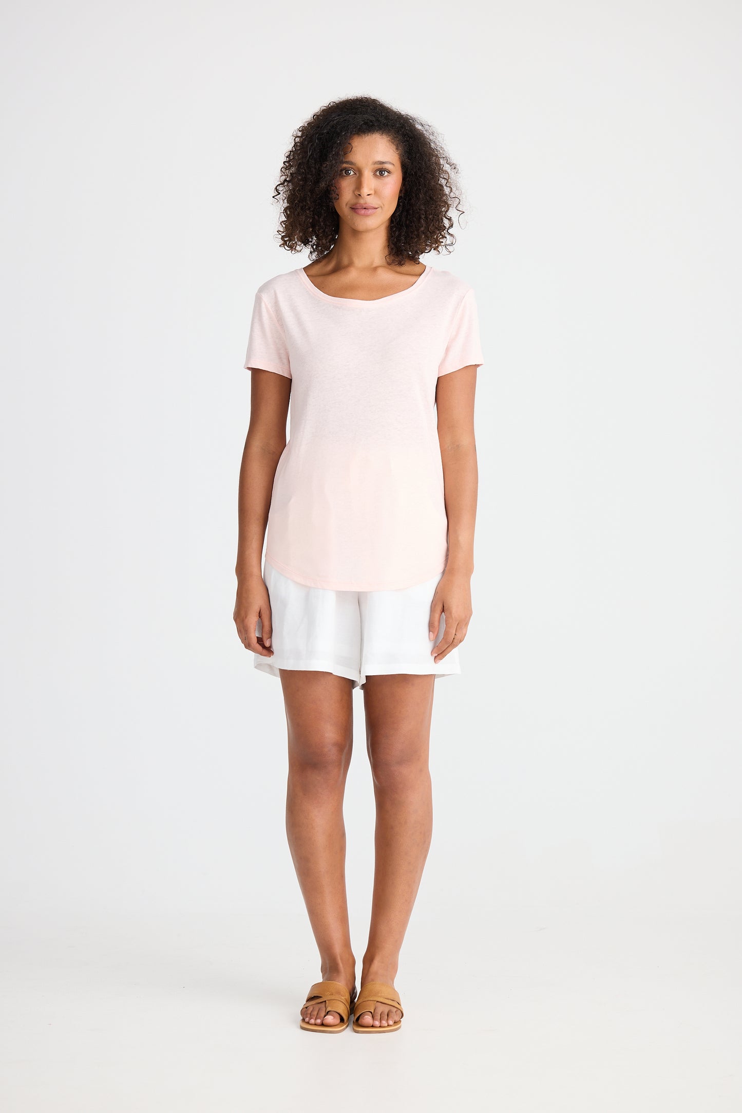 Monza Tee // Pink