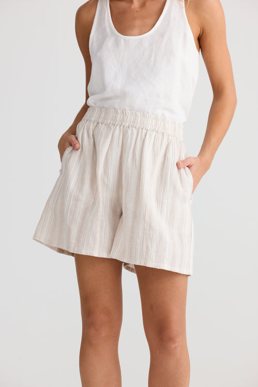 Capri Shorts // Tuscan Stripe