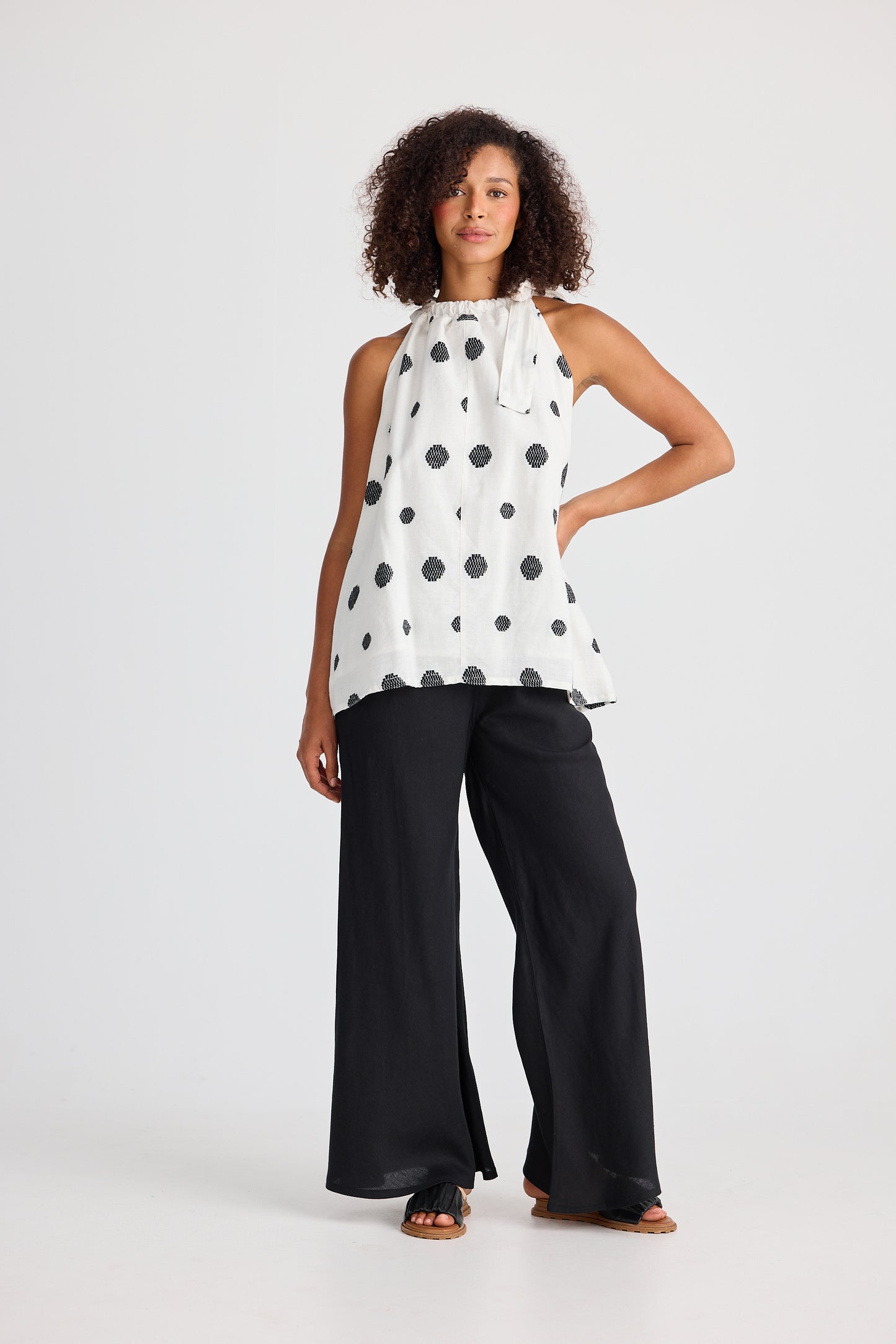 Lucia Top // Woven Spot
