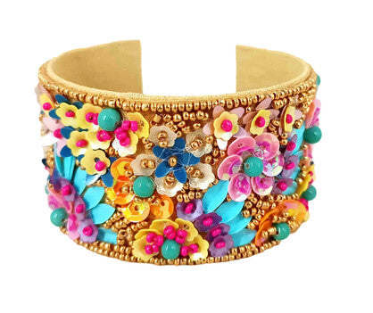 Bracelet // Multi Beaded Floral