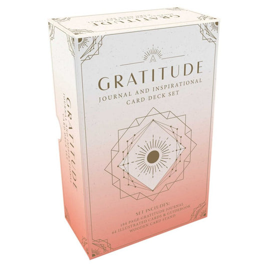 Oracle // Gratitude Journal and Inspirational Card Deck Set